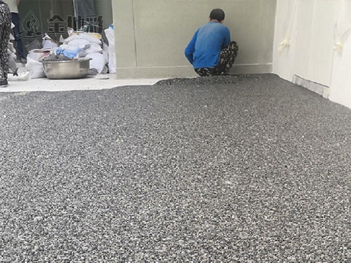 798工业园区·深灰色胶粘石施工后记/一次把施工品质做到极致的体验！！