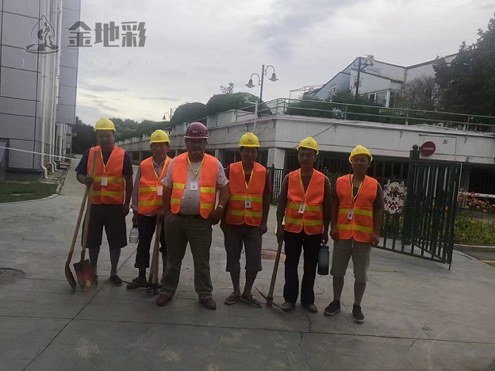 德威英国国际学校压膜压印艺术地坪施工技术总结