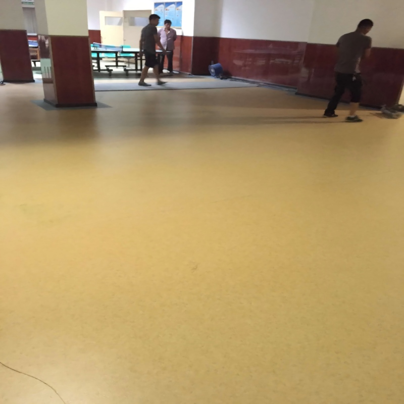 四季青医院PVC地板及车库地坪漆总结